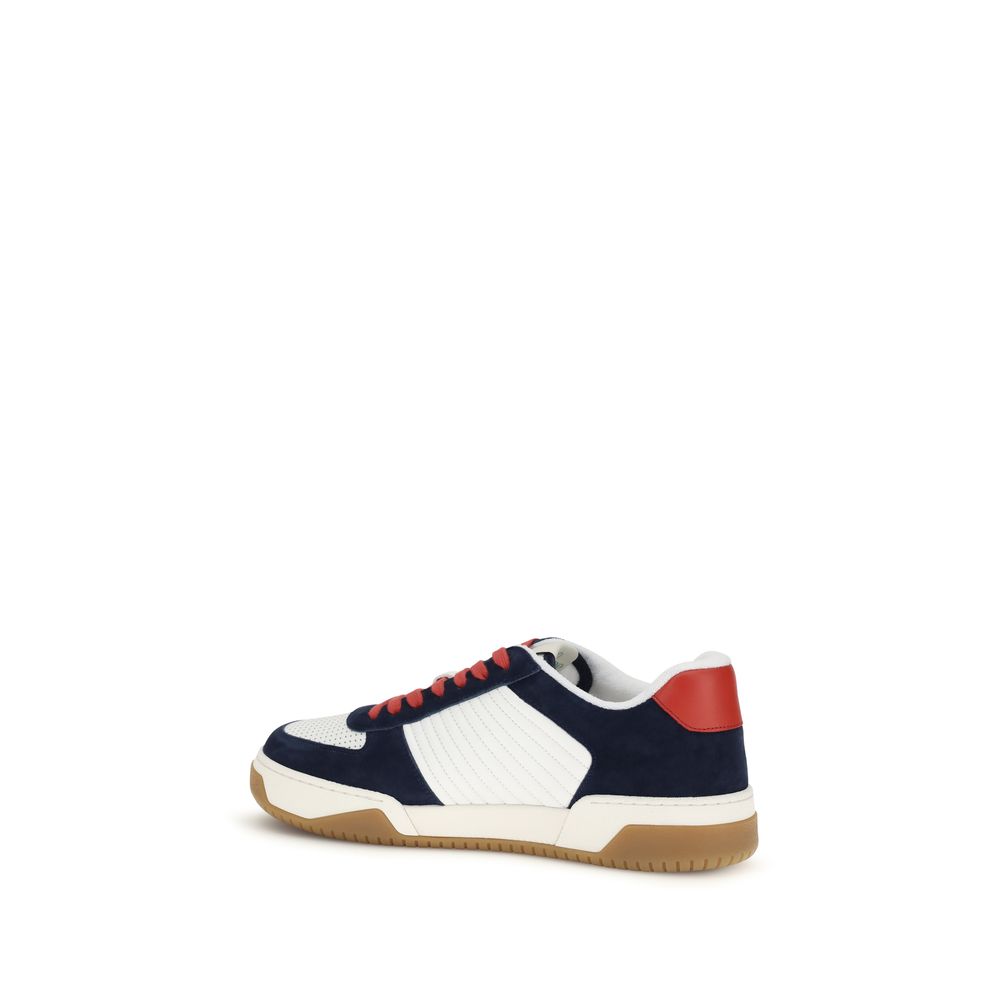 Multicolor Calf Leather Bos Taurus Athletic Sneakers