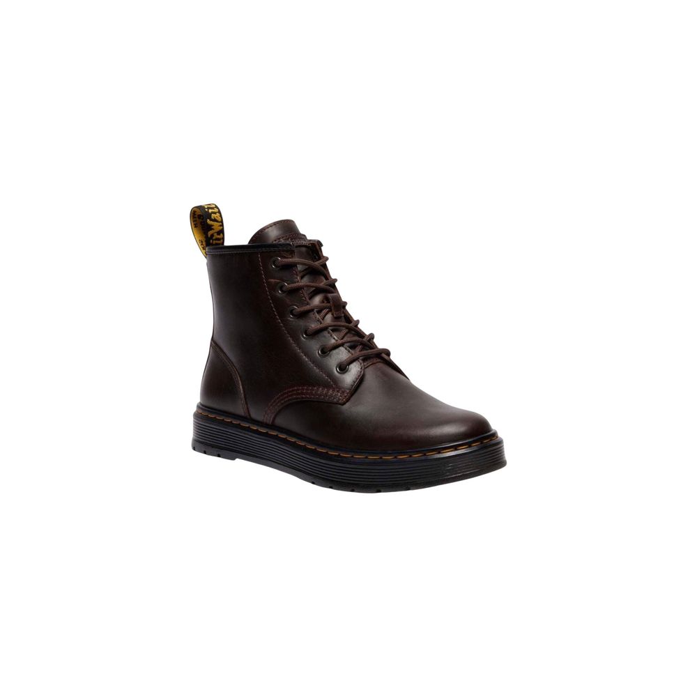 Brown Leather Athletic Sneakers