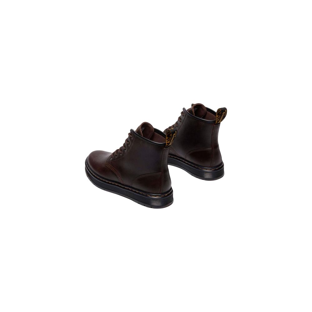 Brown Leather Athletic Sneakers