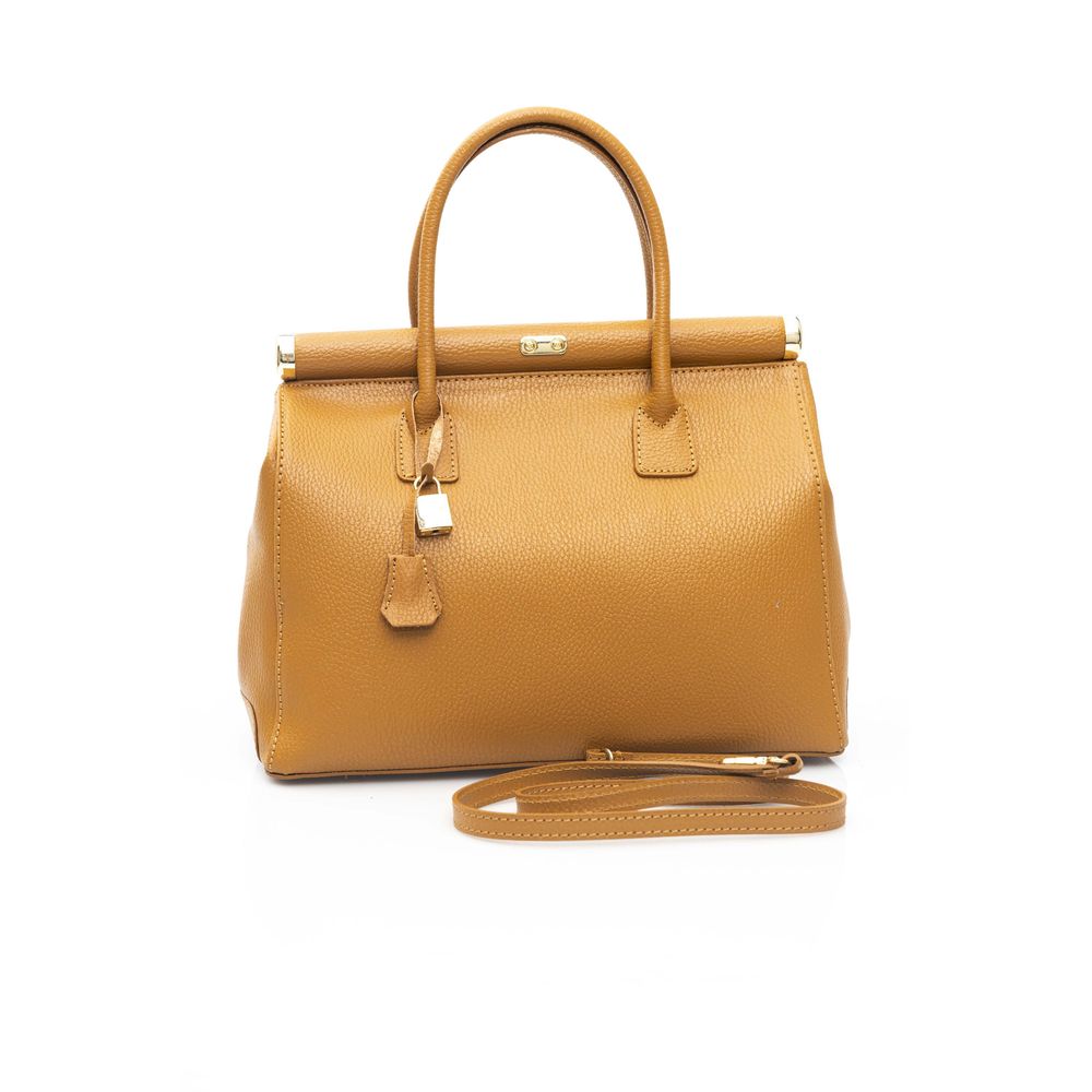 Brown Leather Women Shoulder Bag