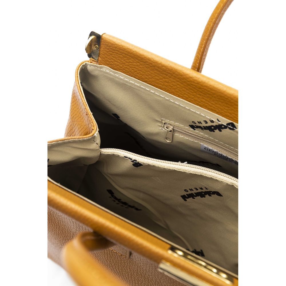 Brown Leather Women Shoulder Bag