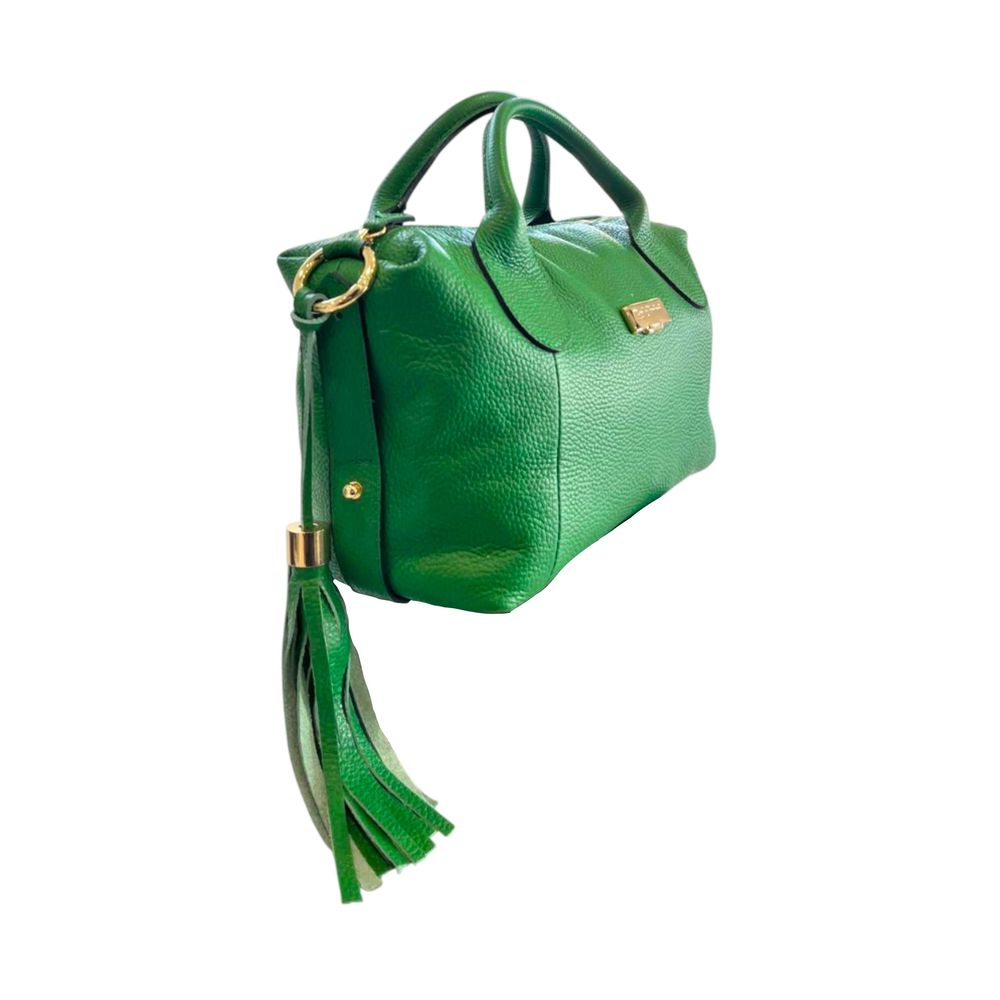 Green Leather Women Handbag