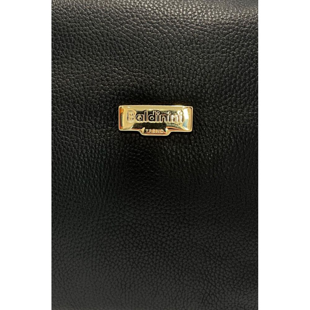 Black Leather Women Bag
