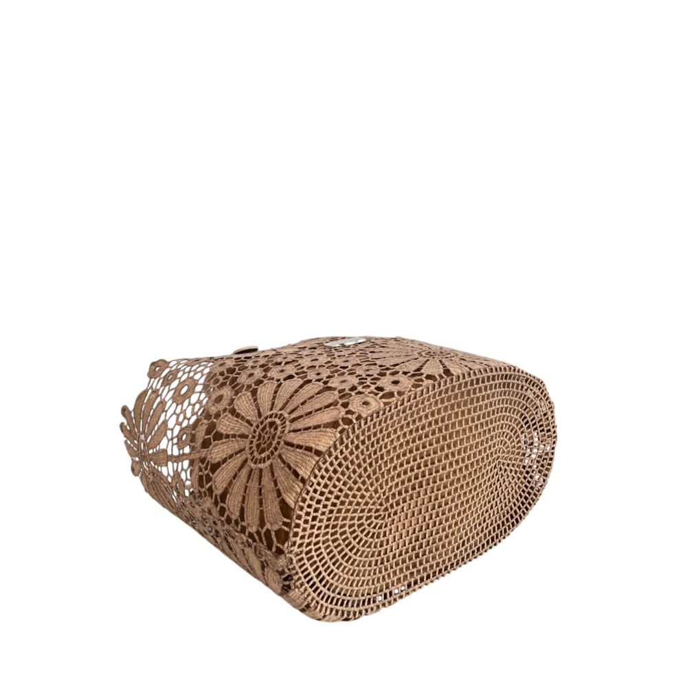 Brown PU Women Handbag