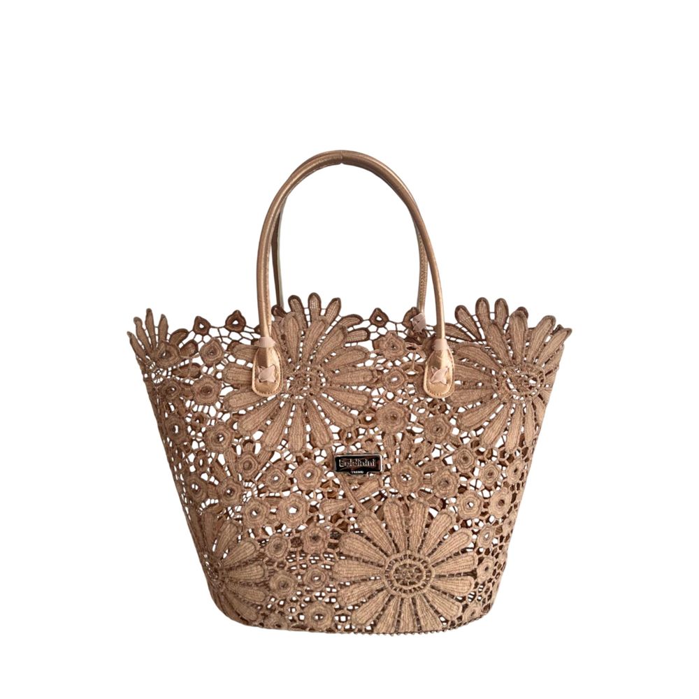 Brown PU Women Handbag