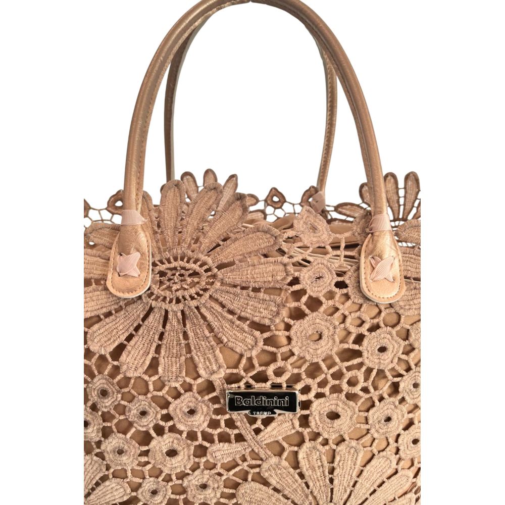 Brown PU Women Handbag
