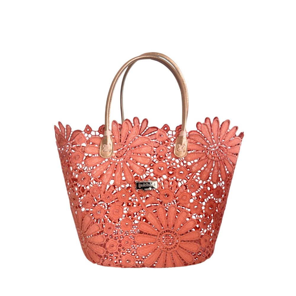 Pink PU Women Handbag