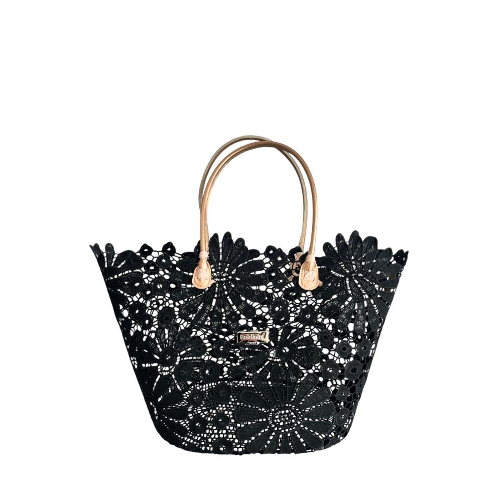 Black PU Women Handbag