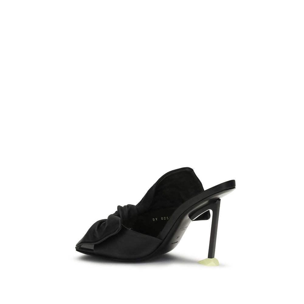 Black Lamb Ovis Aries High Heel Pumps