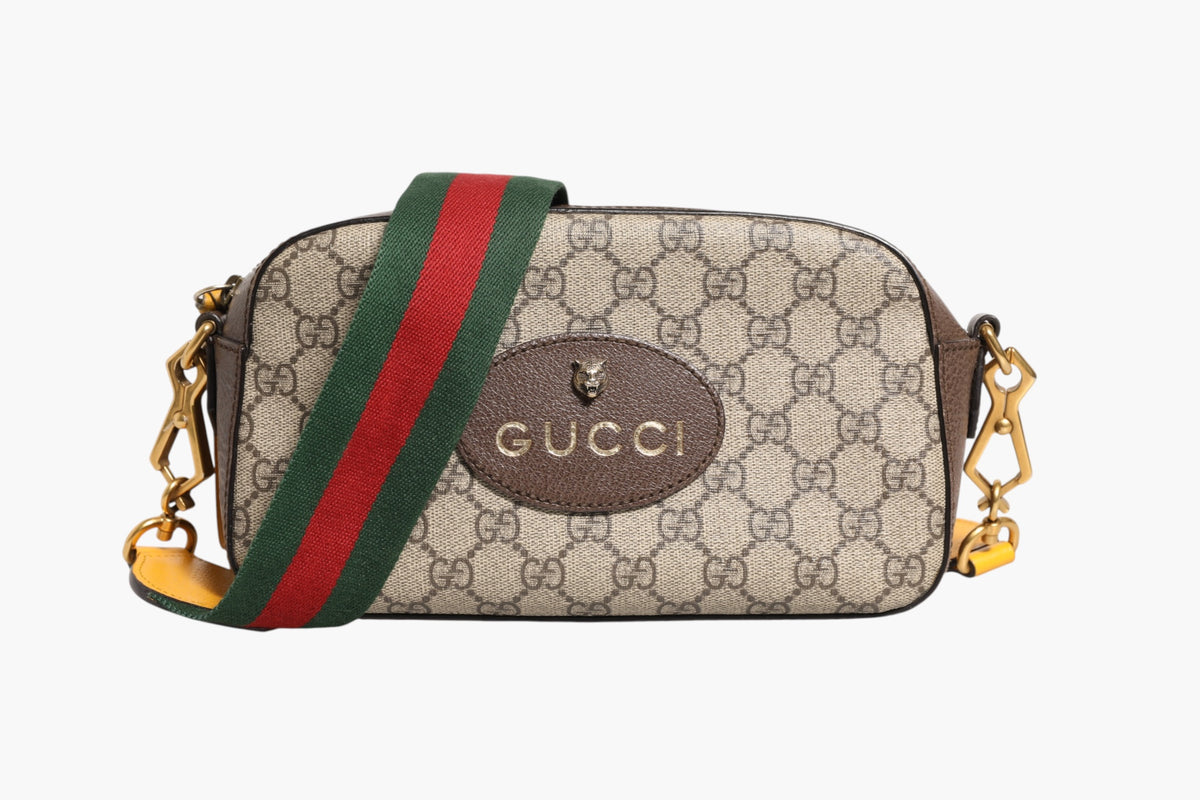 GG Supreme Coated Canvas Neo Messenger Bag