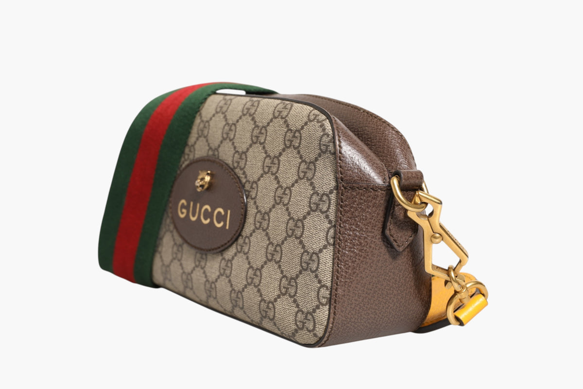 GG Supreme Coated Canvas Neo Messenger Bag