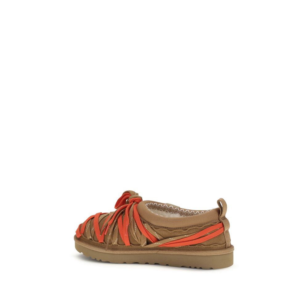 Multicolor Suede Leather Strap-On Sandals