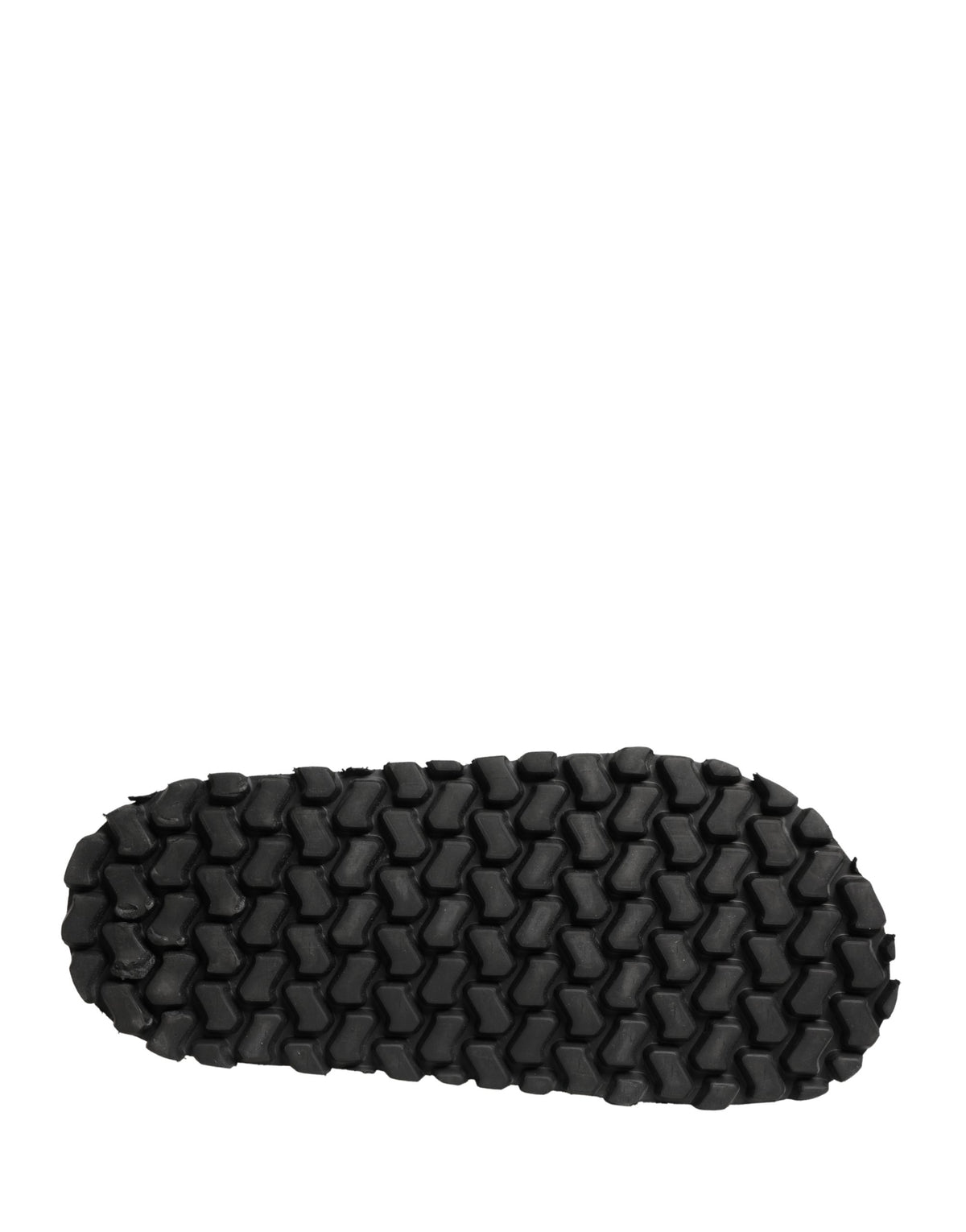Black Ruching Detail Flats Men Sandals Shoes