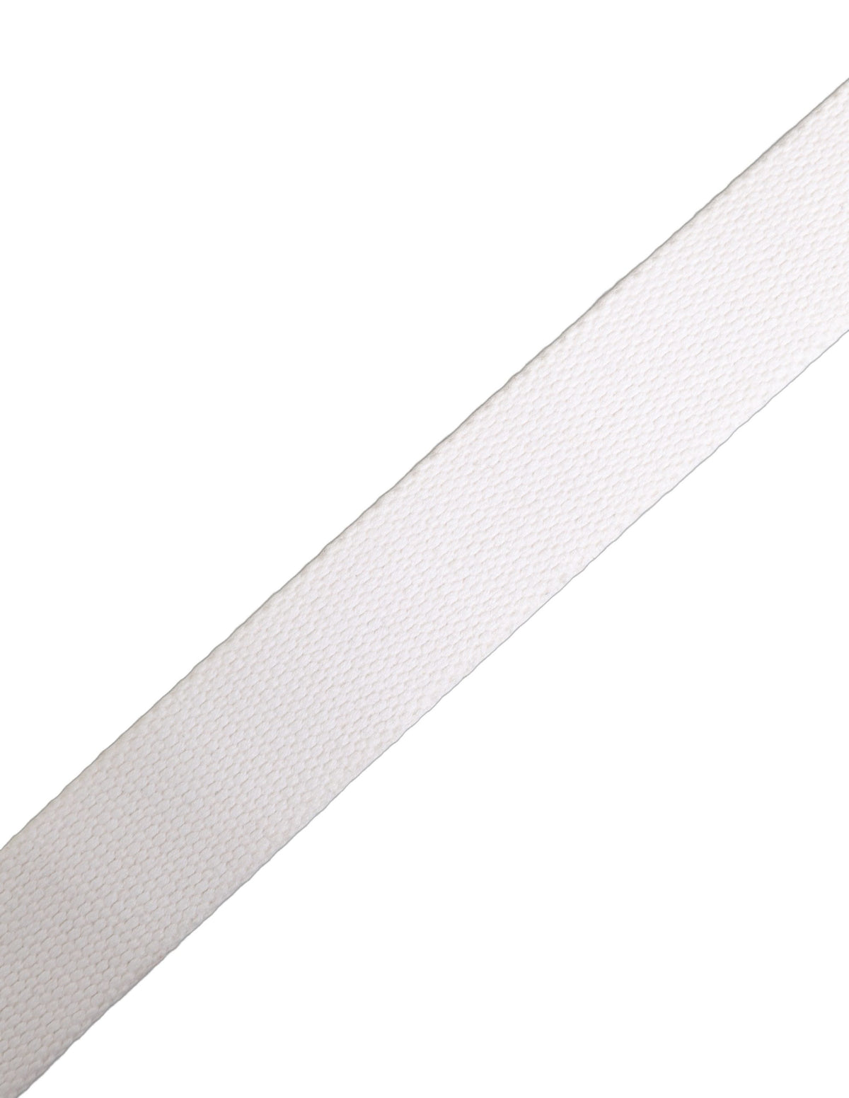 White Graffiti Print Gold Metal Buckle Belt