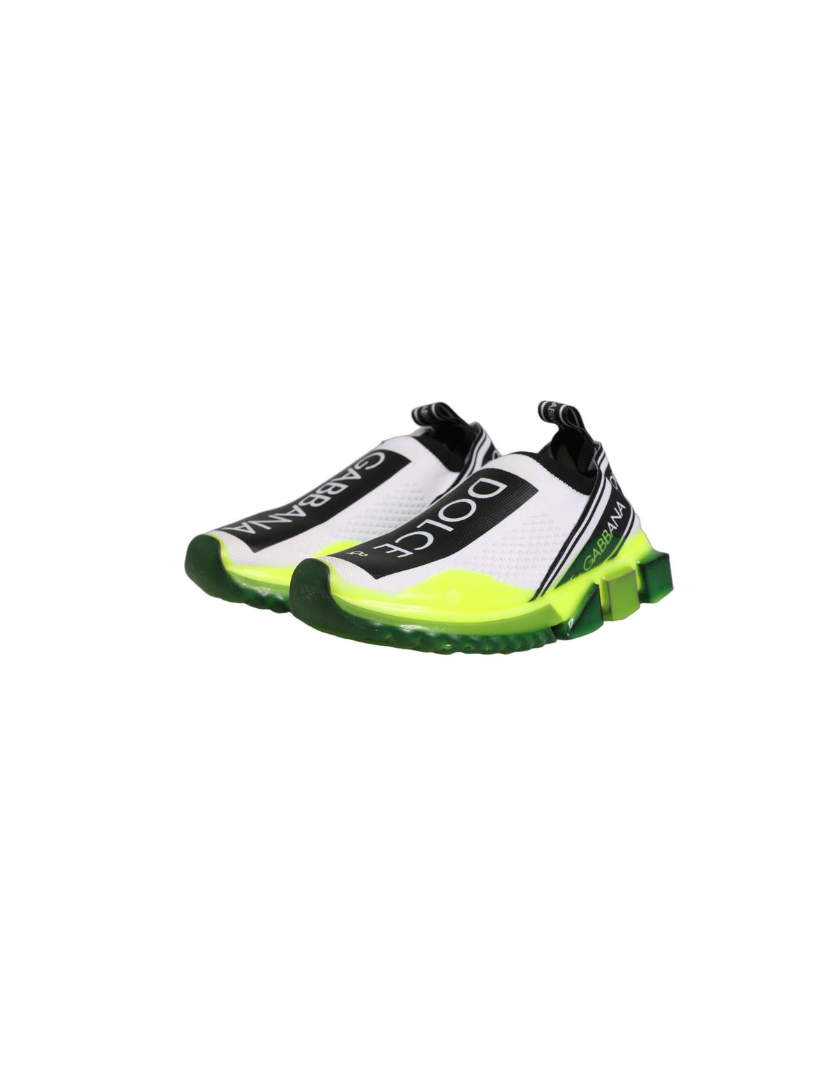 White Black Slip On Sorrento Sneakers Shoes
