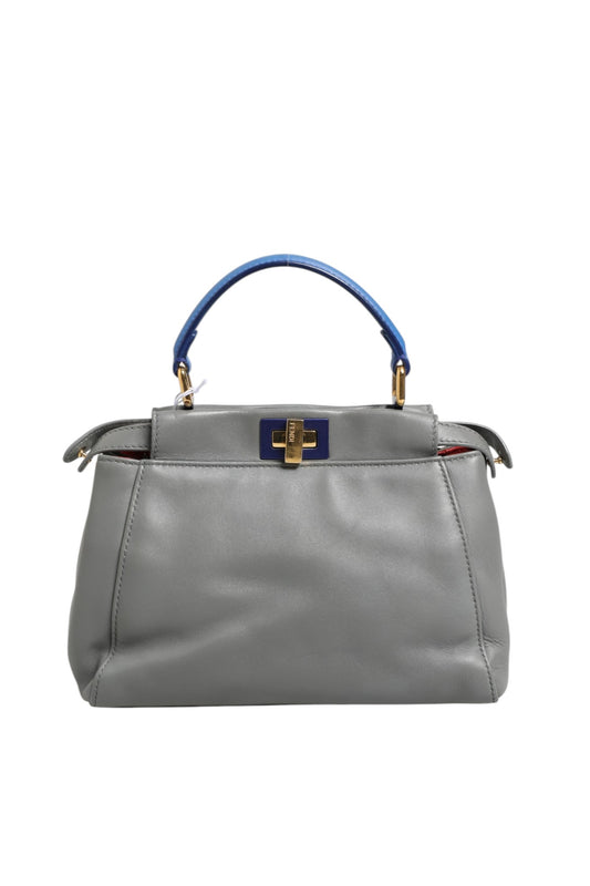 Mini Peekaboo Blue Grey