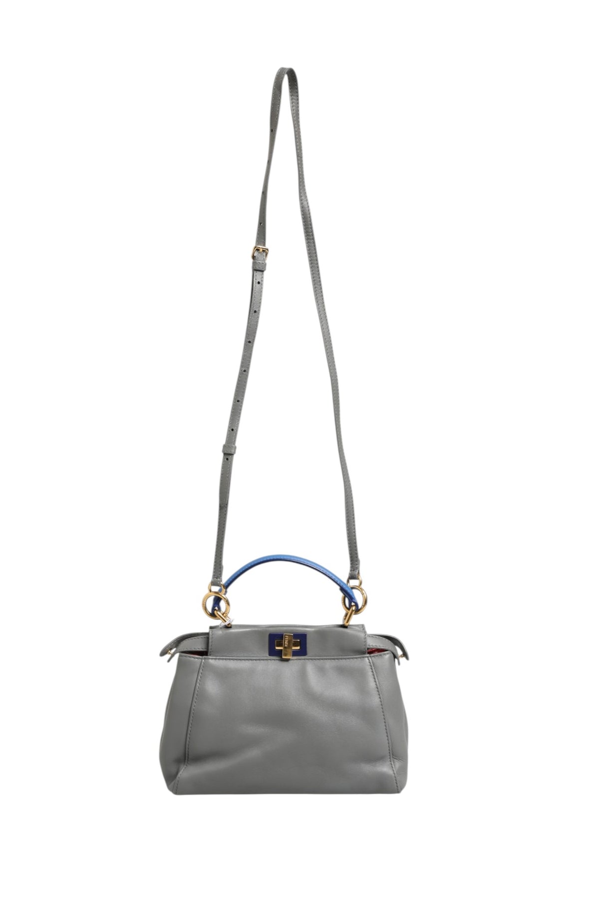 Mini Peekaboo Blue Grey