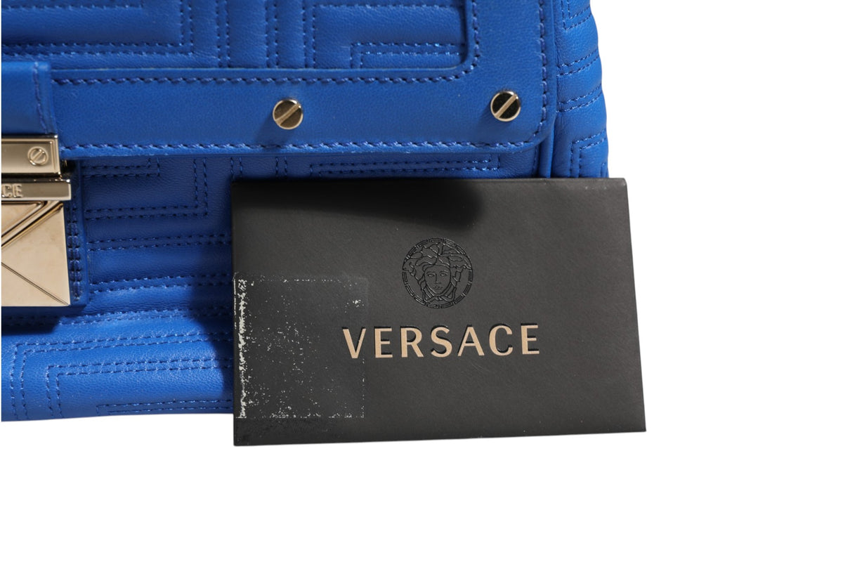 Couture Quilted Leather Shoulder Bag