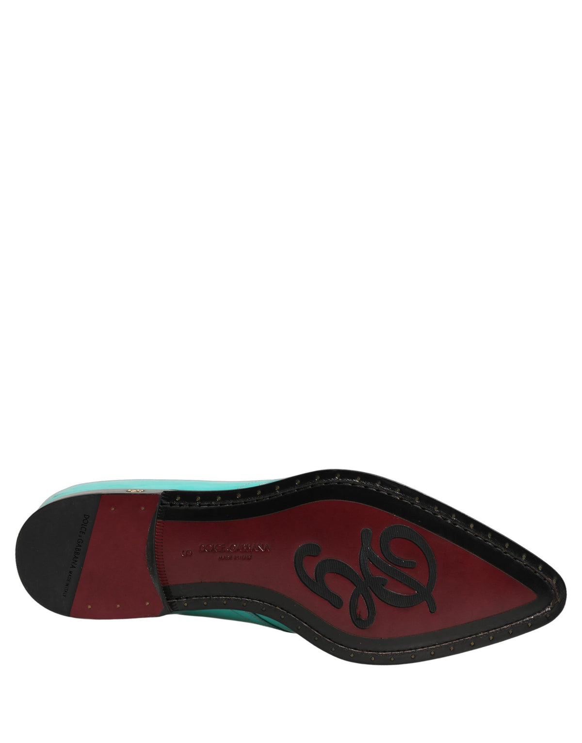 Aqua Blue Embellished Derby Dress Formal Shoes