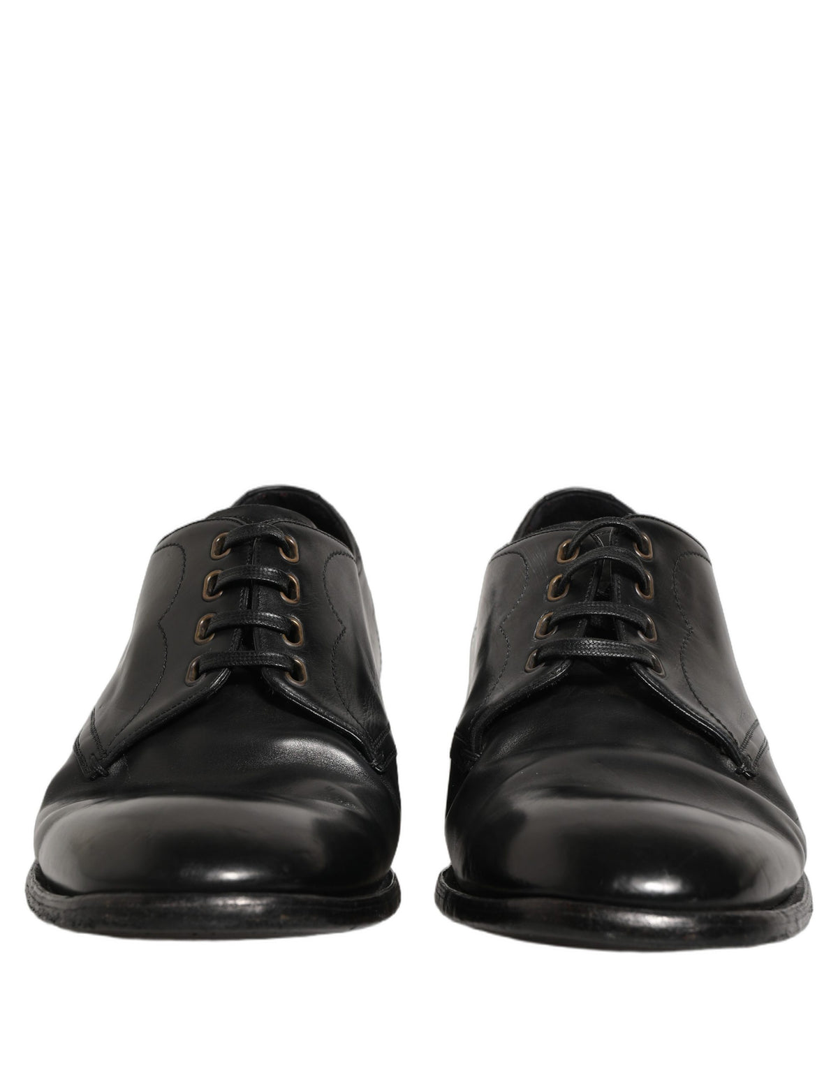 Black Leather Lace Up Derby Dress Formal Shoes
