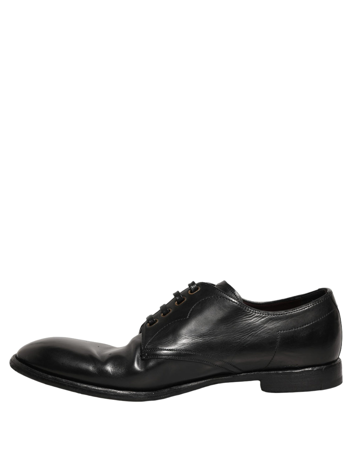 Black Leather Lace Up Derby Dress Formal Shoes