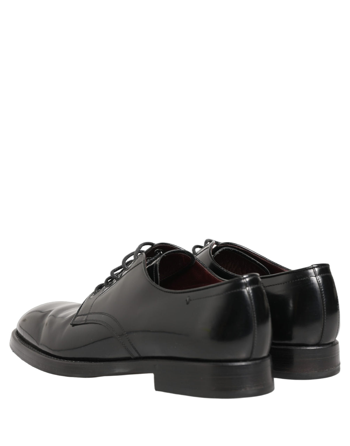 Black Leather Lace Up Derby Dress Formal Shoes