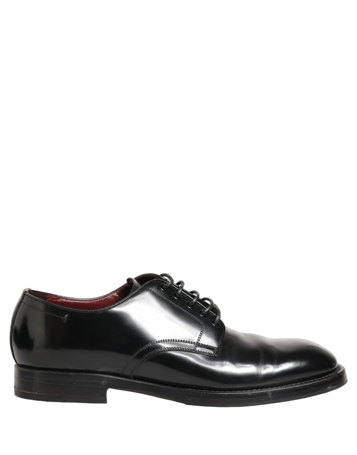 Black Leather Lace Up Derby Dress Formal Shoes