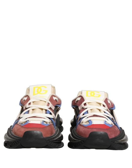 Multicolor Panelled Airmaster Sneakers Shoes