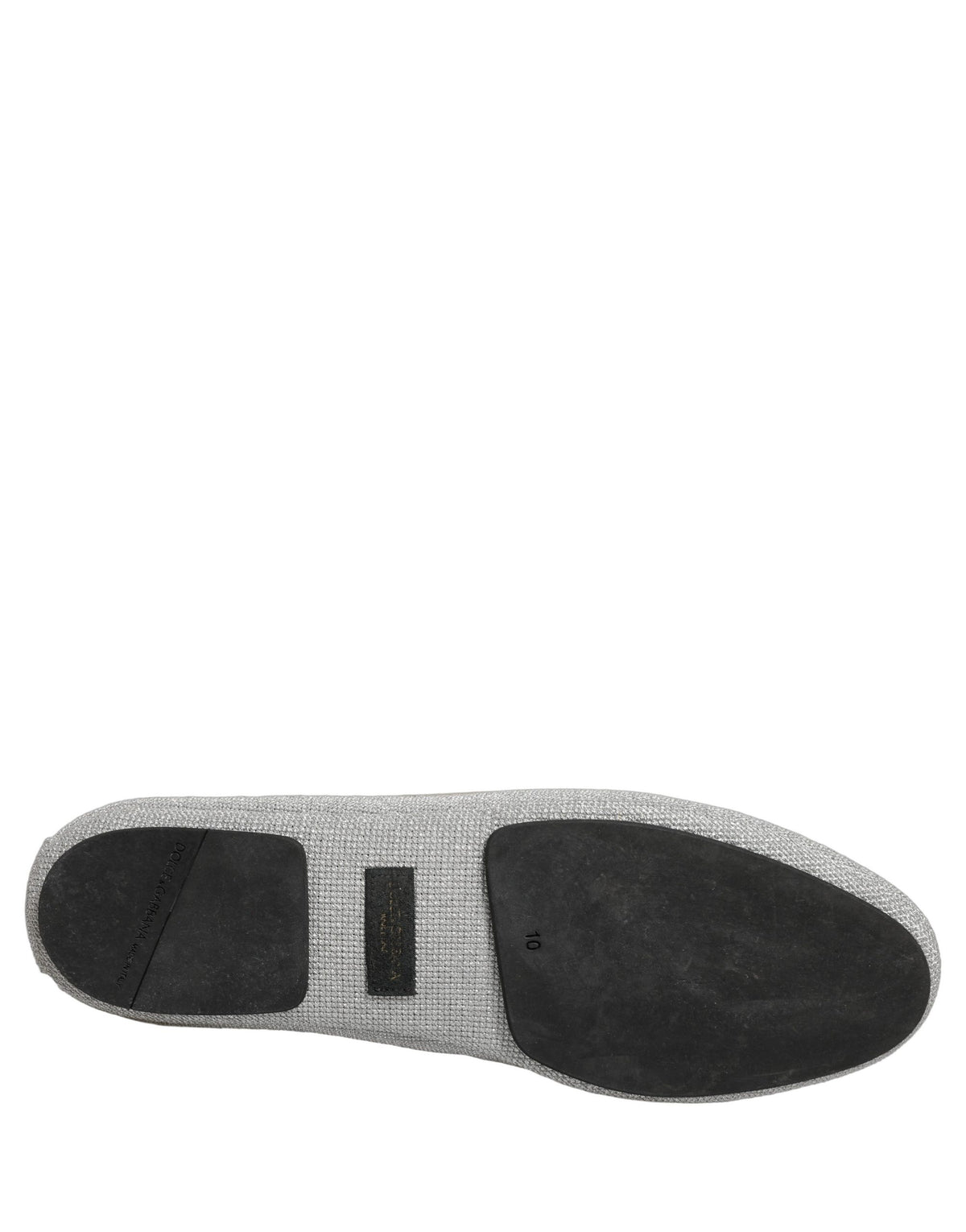 Gray Crown Rose Angel Embroidery Loafer Shoes