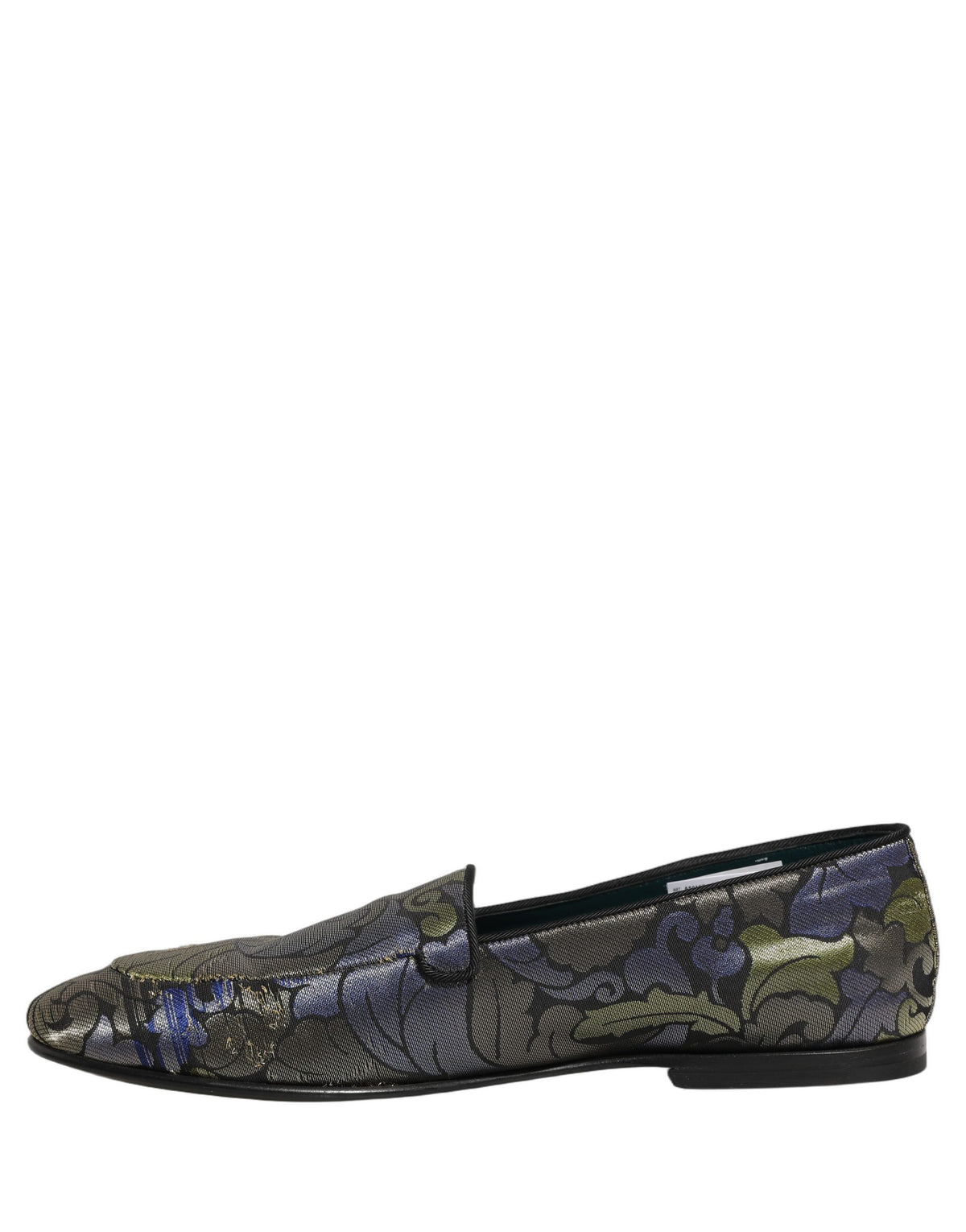 Multicolor Floral Jacquard Men Loafers Shoes
