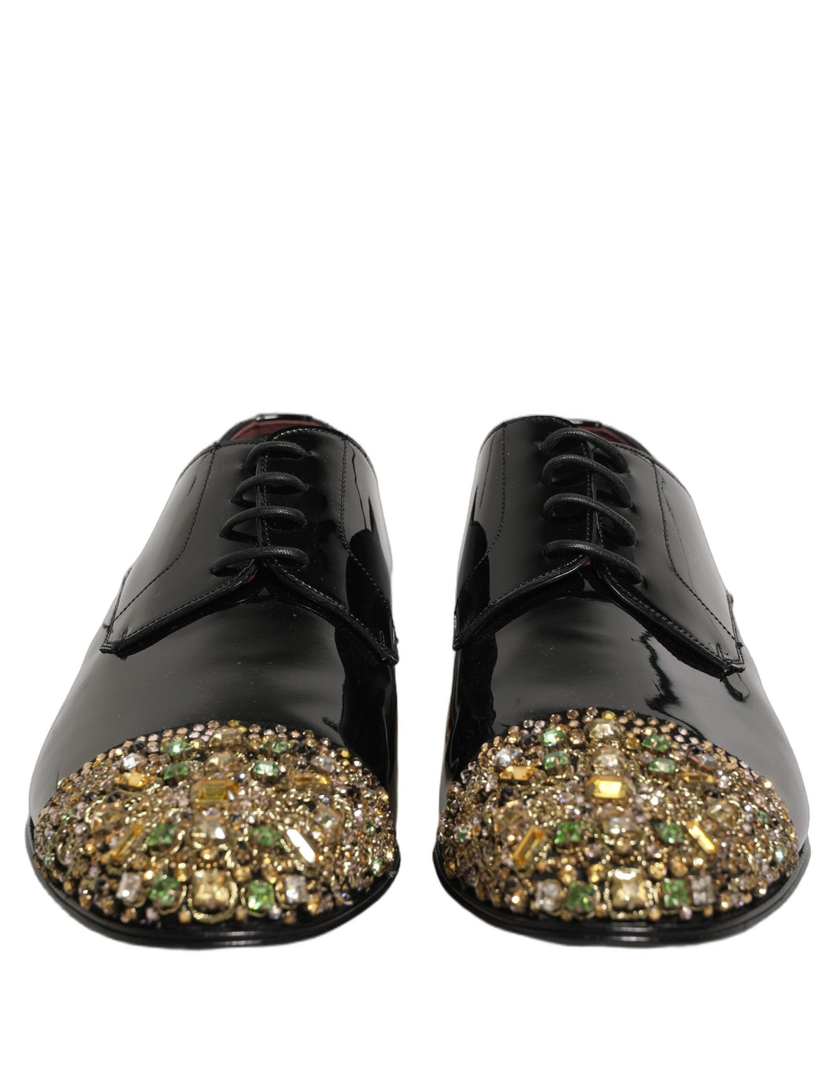 Black Embellished Men Derby Dress Formal Shoes