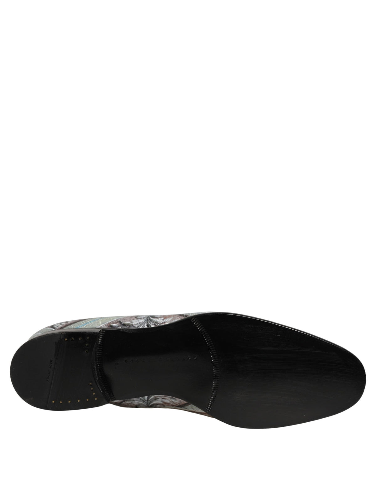Multicolor Velvet Baroque Dress Loafers Shoes