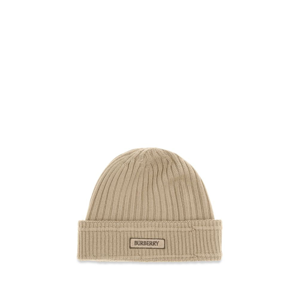 Beige Wool Oves Aries Beanie