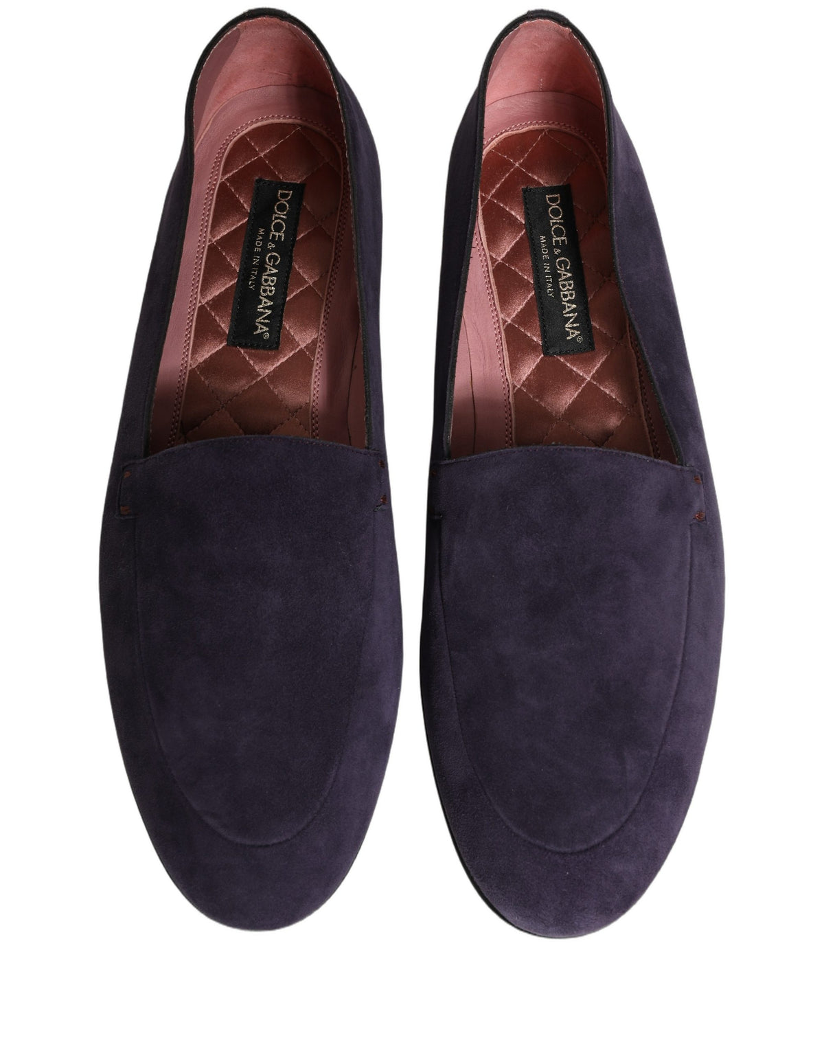 Violet Velvet Slip On Men Flats Loafers Shoes