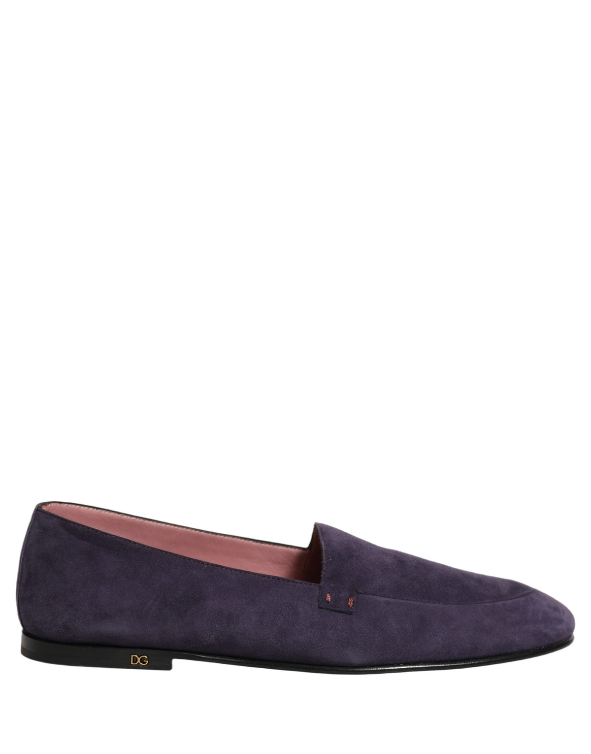 Violet Velvet Slip On Men Flats Loafers Shoes