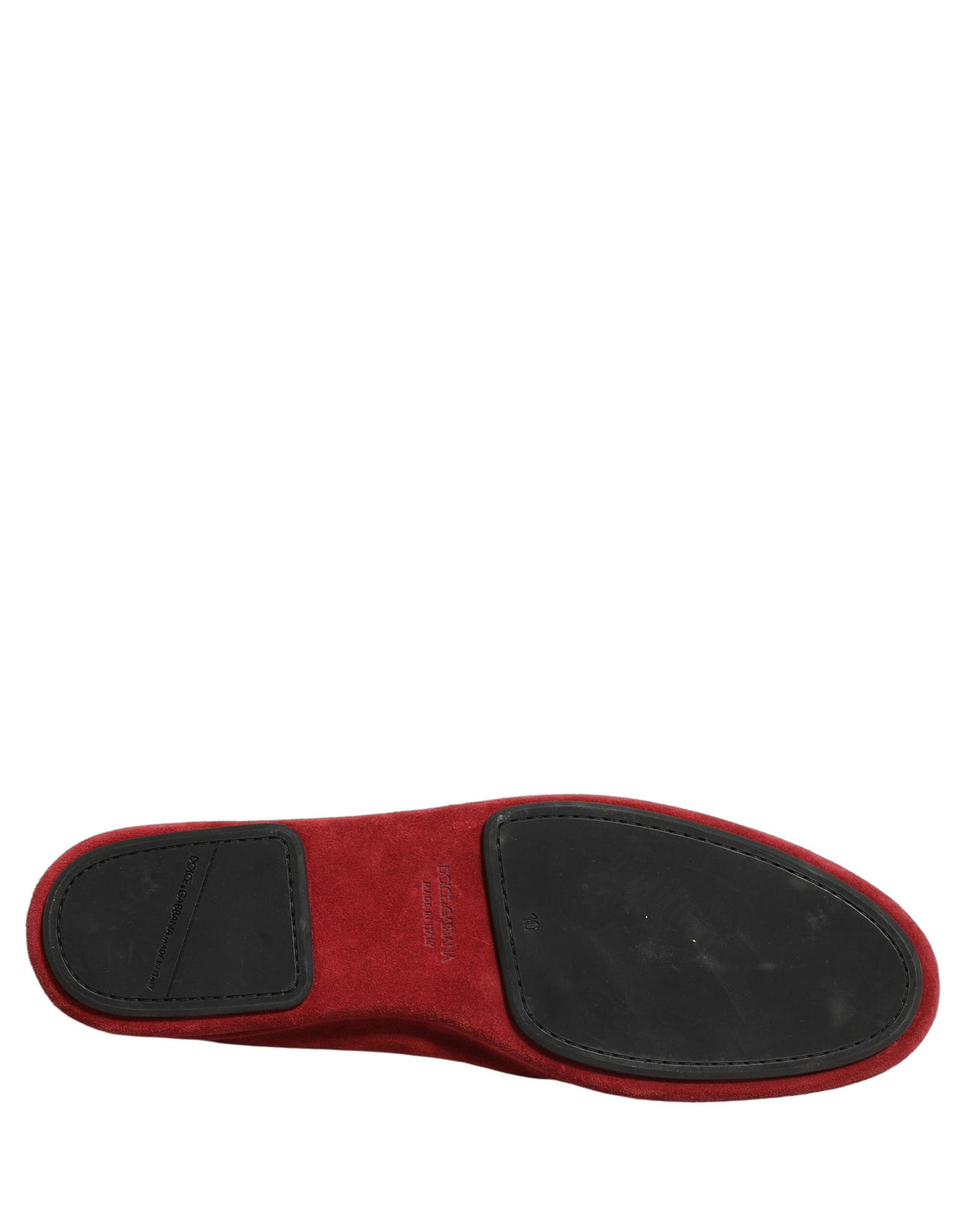 Red Suede Cross Slip On Dress Loafers Shoes