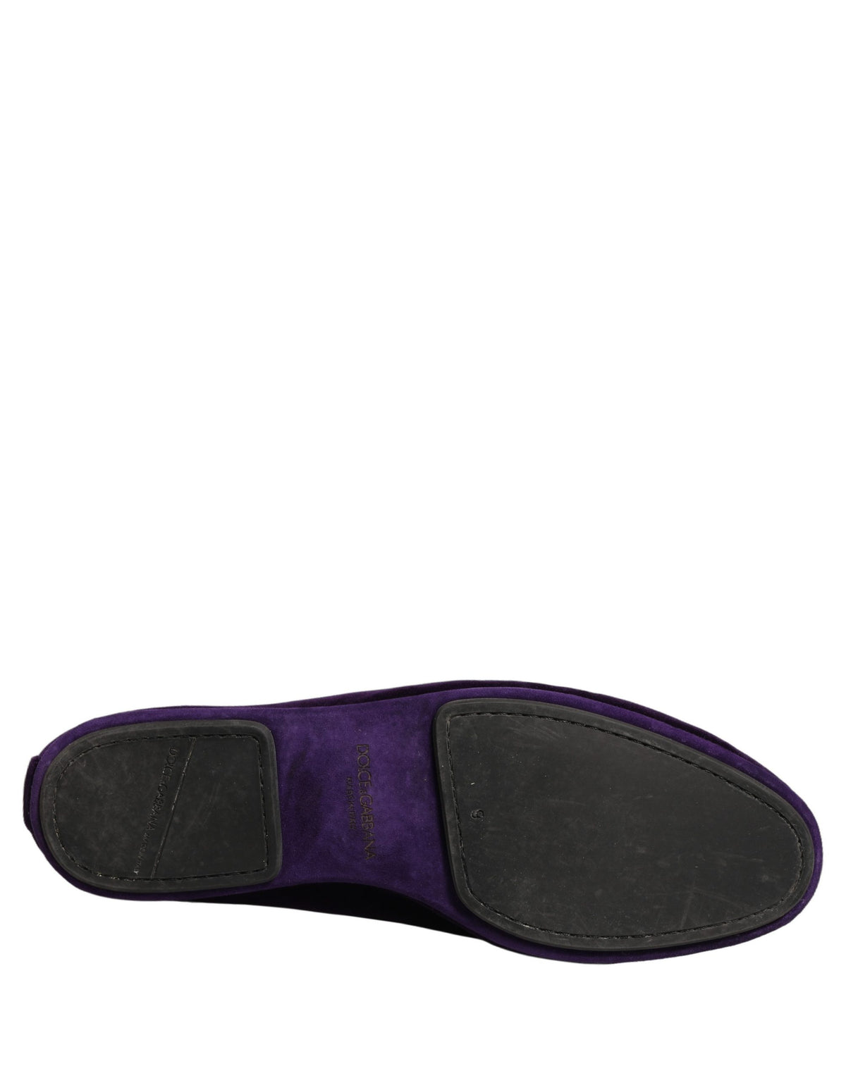 Violet Velvet Slip On Men Flats Loafers Shoes