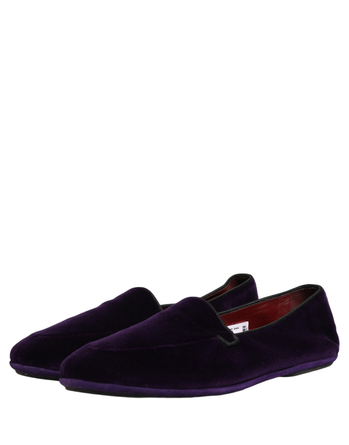 Violet Velvet Slip On Men Flats Loafers Shoes