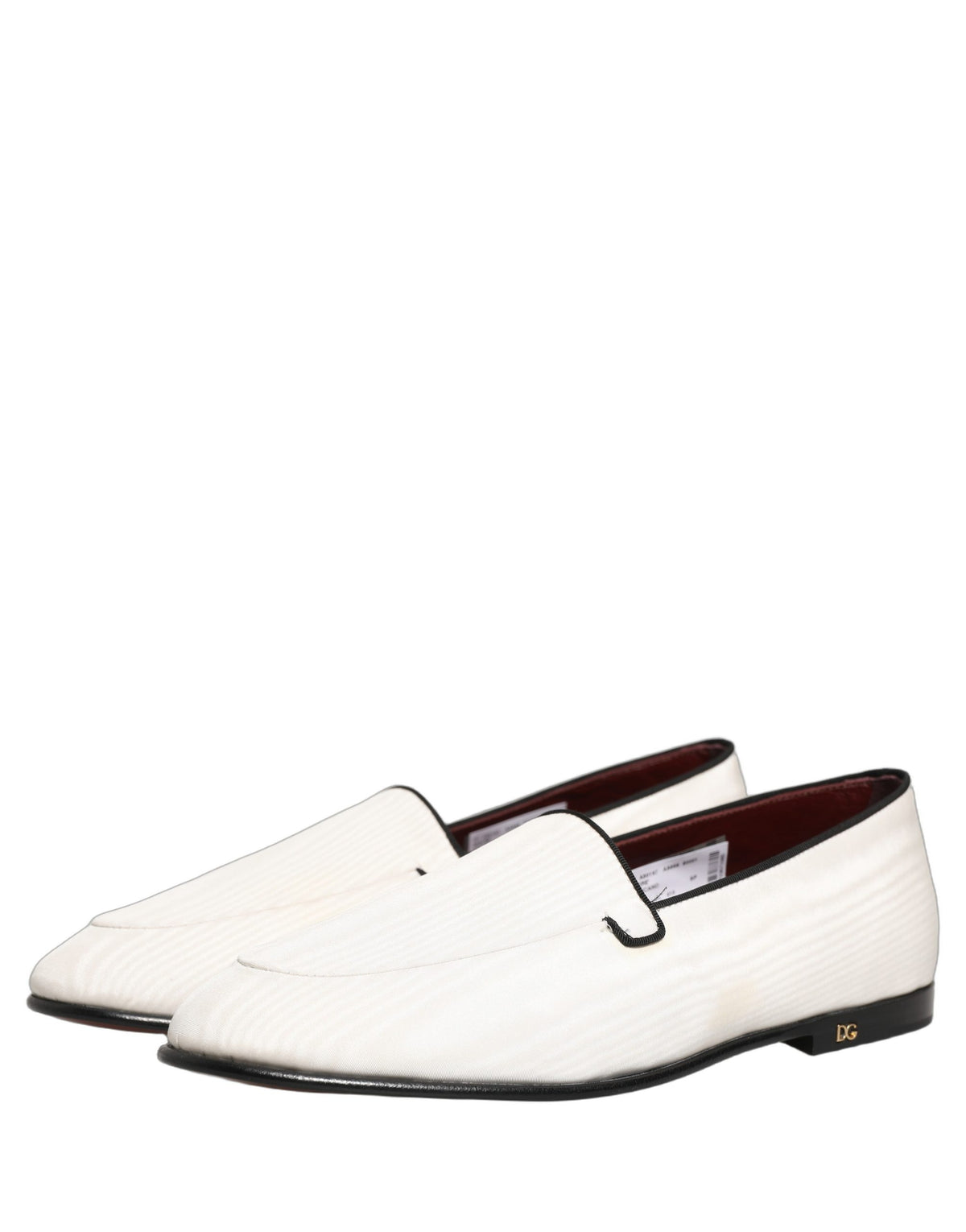 White Velvet Slip On Men Flats Loafers Shoes