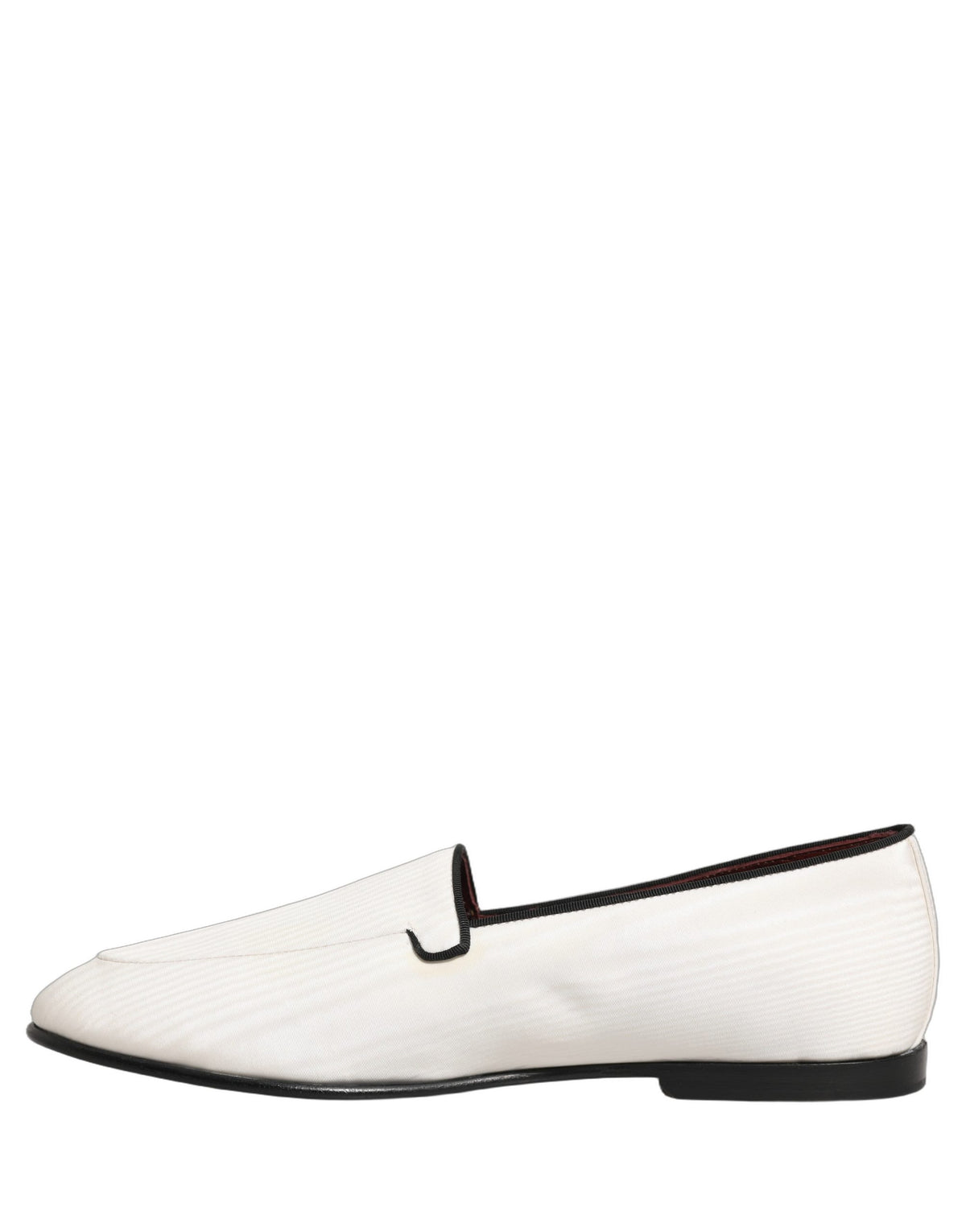 White Velvet Slip On Men Flats Loafers Shoes