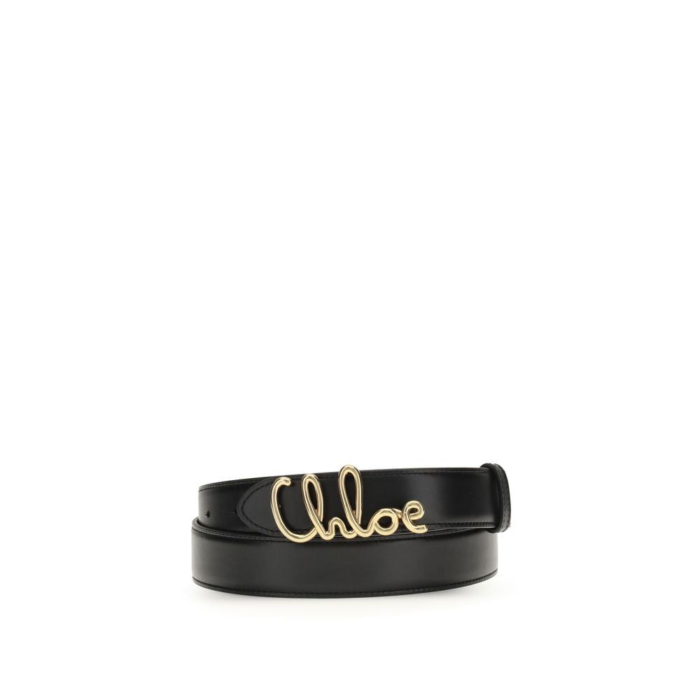 Black Calf Leather Bos Taurus Belt