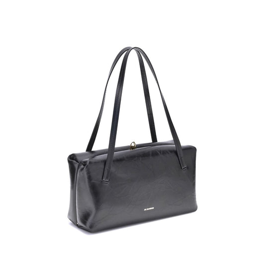 Black Calf Leather Bos Taurus Shoulder Bag