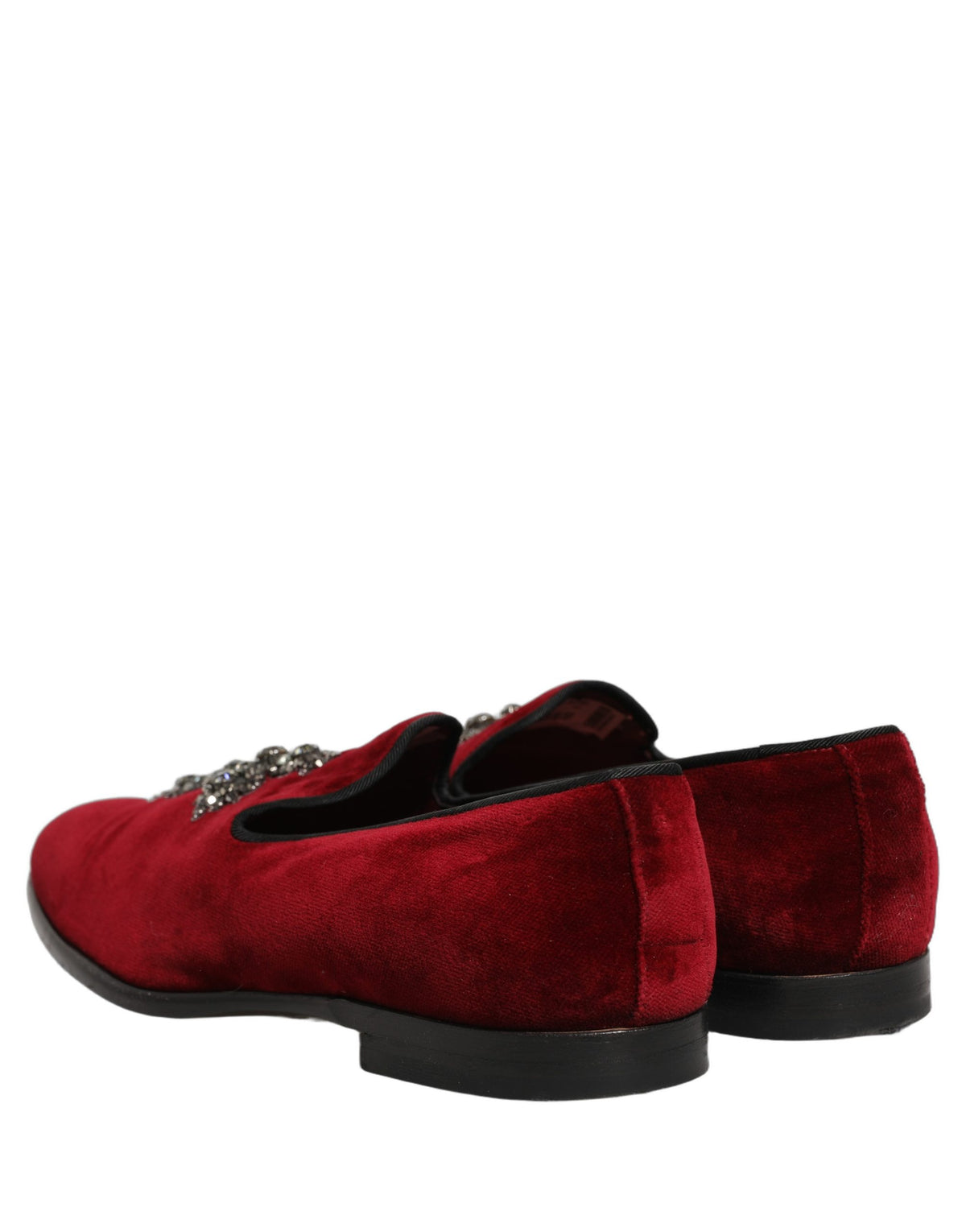 Maroon Suede Cross Slip On Dress Loafers Shoes