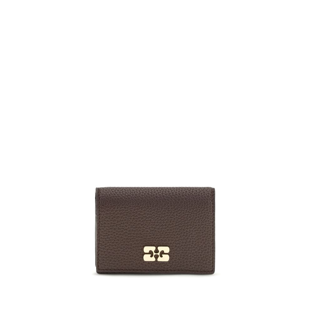 Brown Recycled Polyester Wallet