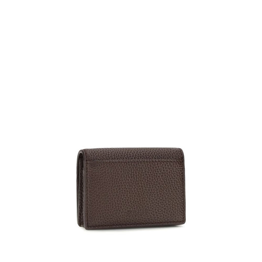 Brown Recycled Polyester Wallet