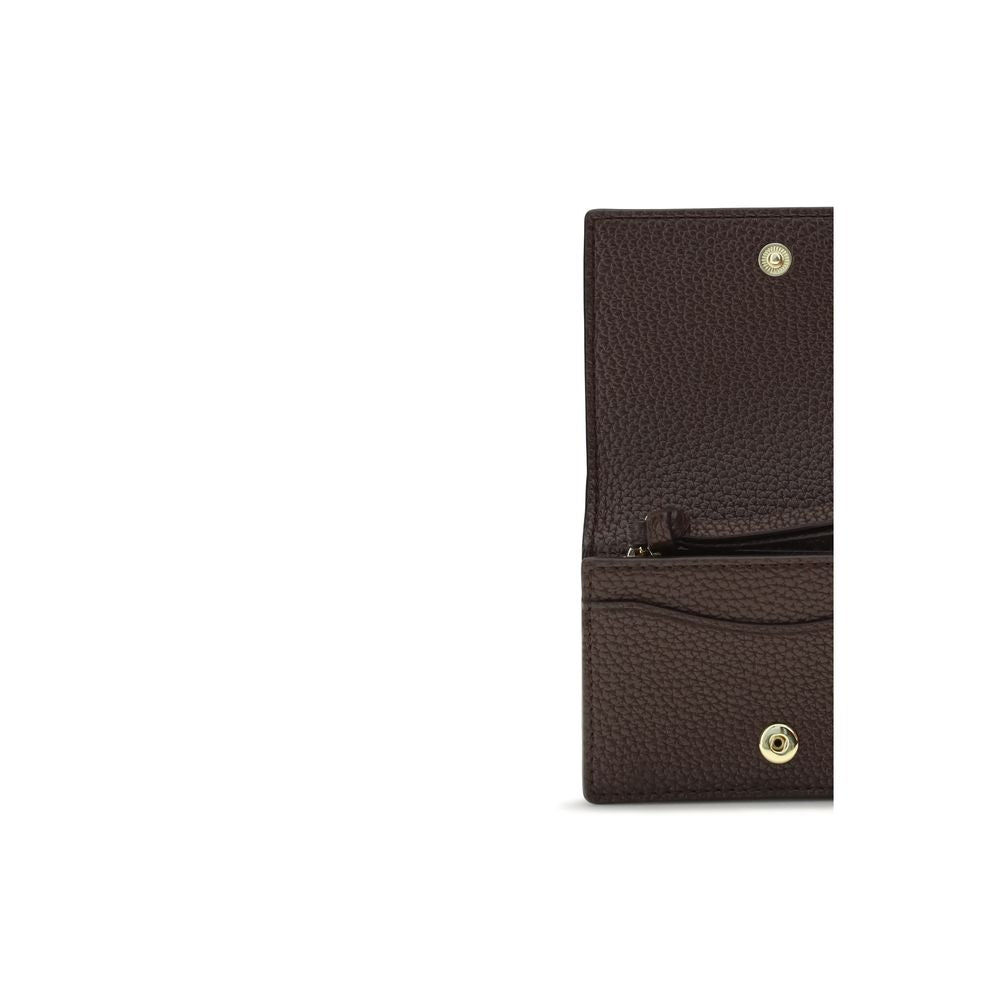 Brown Recycled Polyester Wallet