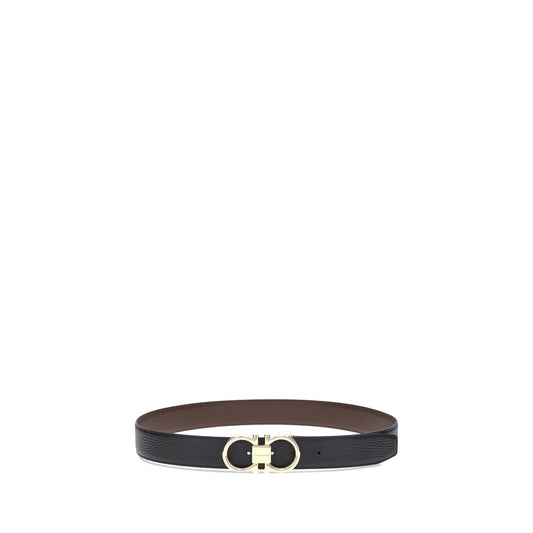 Black Calf Leather Bos Taurus Belt