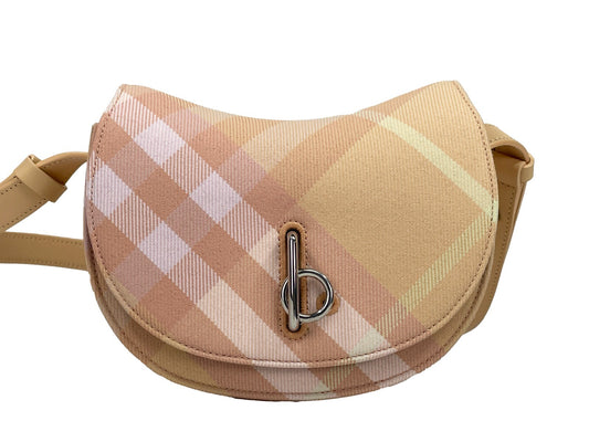 Burberry Mini Check Rocking Horse -olkalaukku