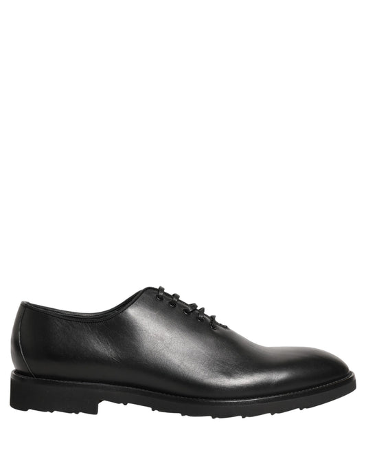 Black Leather Men Oxford Dress Formal Shoes