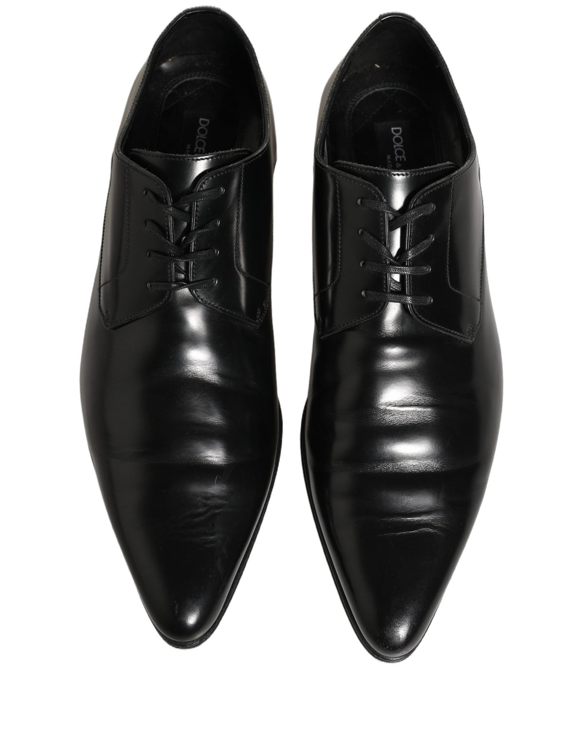 Black Leather Derby Dress Men Formal Shoes
